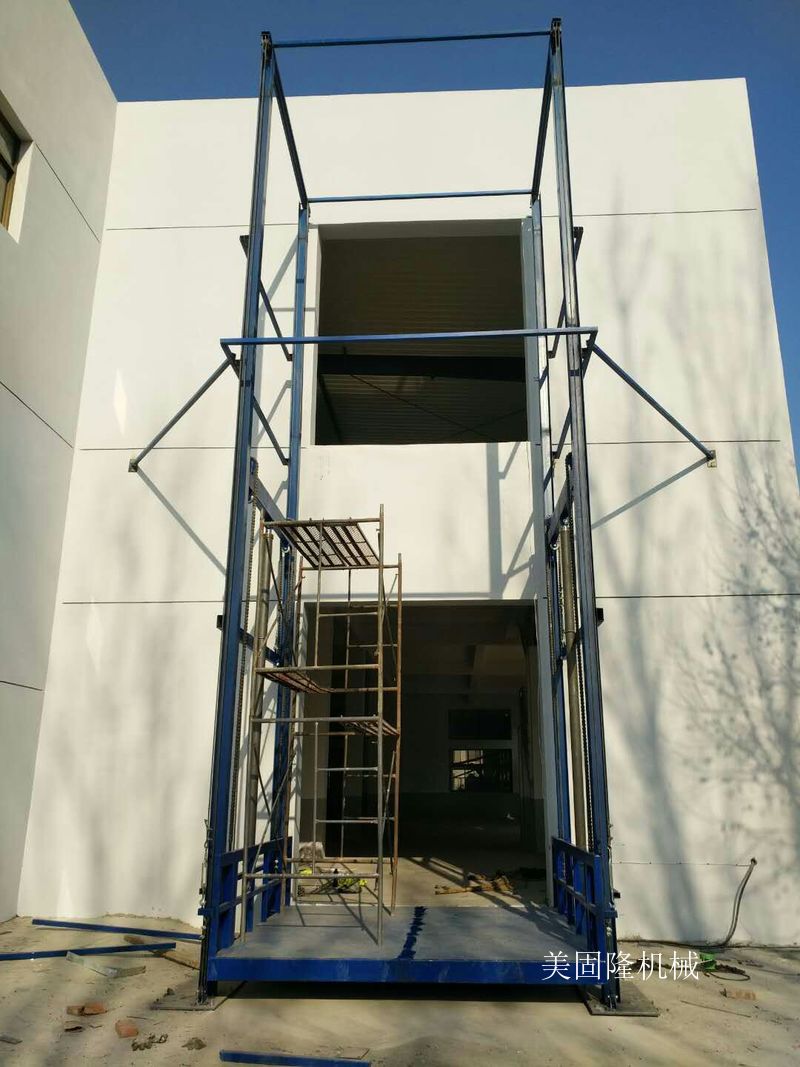 河南仓库专用导轨式升降货梯价格
